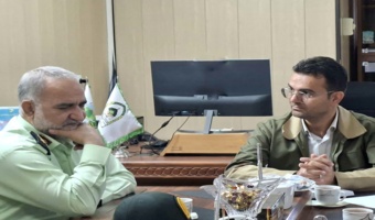 تقویت تعامل نیروی انتظامی و منابع طبیعی قم برای صیانت از اراضی جنگلی و مرتعی