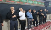 مراسم قرائت زیارت عاشورا و عزاداری سرور شهیدان حضرت اباعبدالله الحسین(ع) و یارانش
