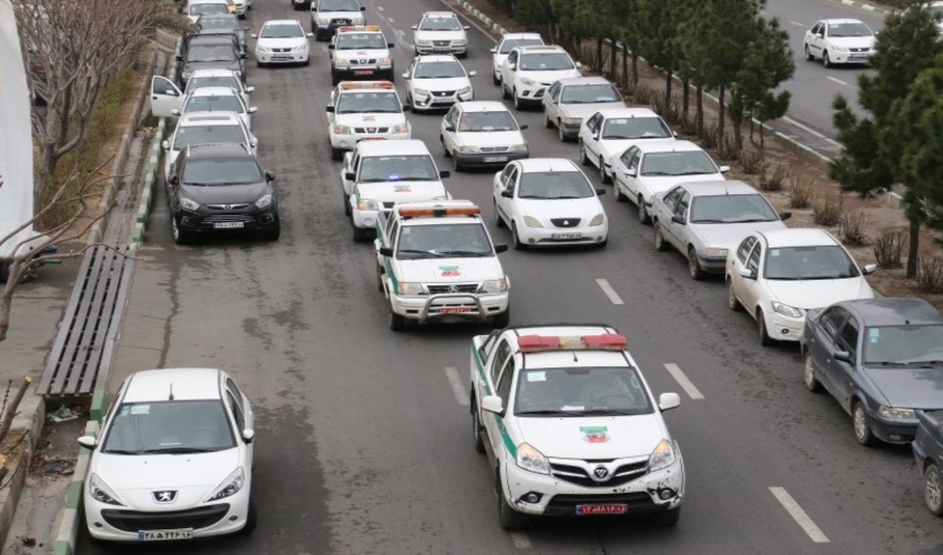 رژه مشترک یگان‌های حفاظت دستگاه های اجرایی، در قم برگزار شد