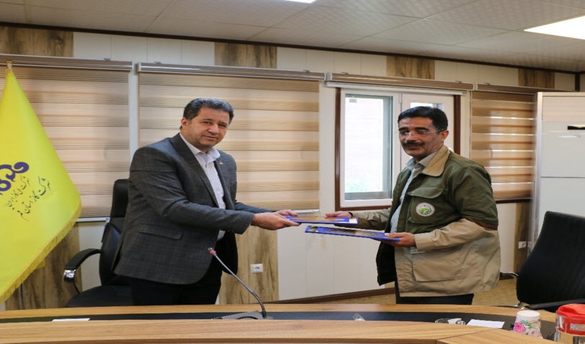 شرکت گاز در حفظ و توسعه منابع طبیعی مشارکت می کند.