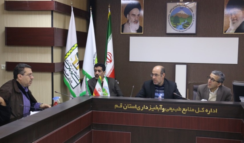 منشا گردوغبار استان قم بررسی می شود