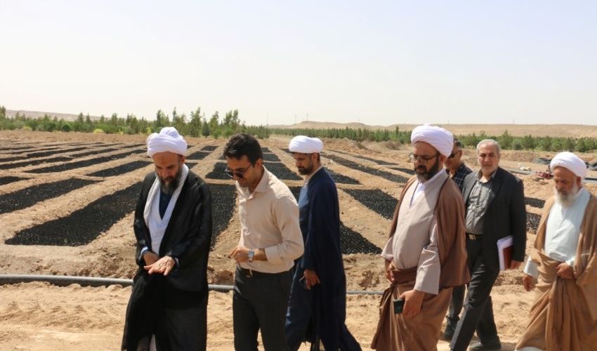 بازدید از نهالستان ثامن الائمه(ع)