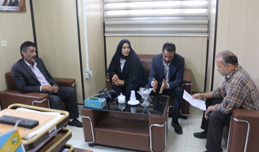 دیدار مردمی مدیرکل منابع طبیعی و آبخیزداری استان قم