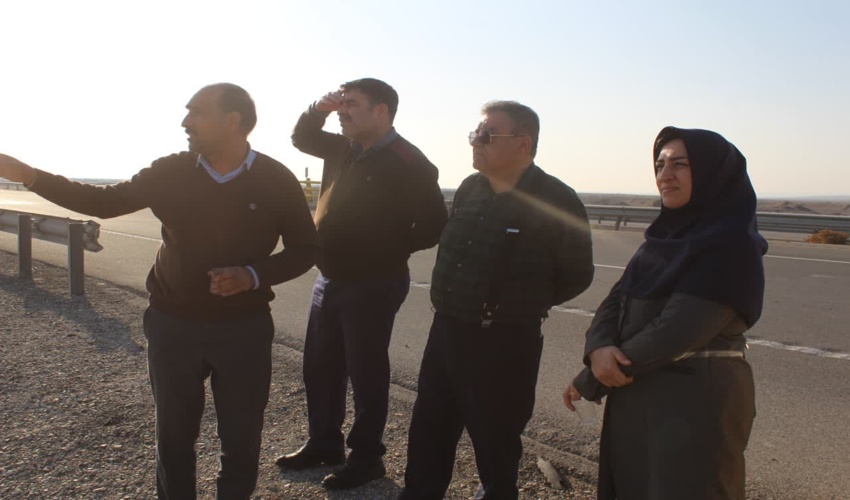 بازدید کارشناسان مرکز مدیریت جامع حوزه آبخیز 