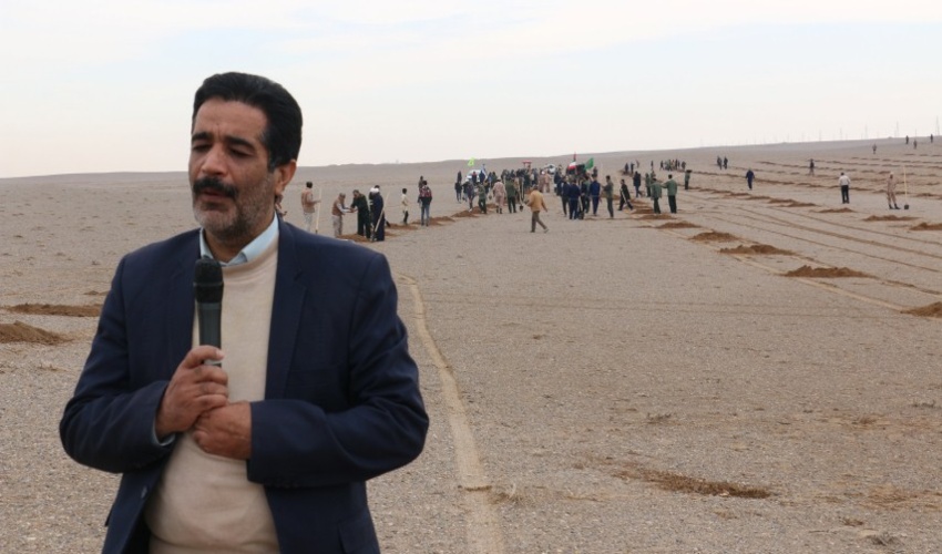 500 هزار اصله نهال با مشارکت سپاه در قم کاشته می‌شود