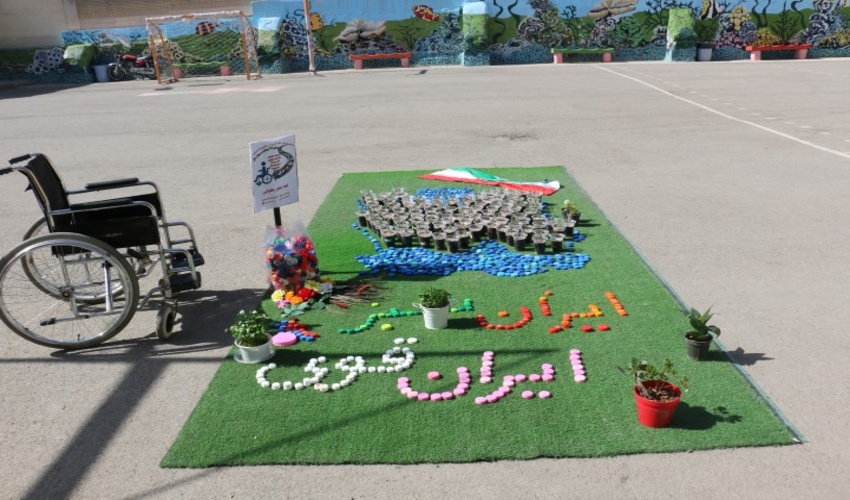 افتتاح نهالستان دانش آموزی با شعار ایران سرسبز-ایران قوی