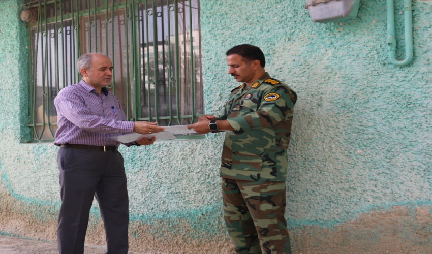 تقدیر از محافظین جنگل ها و مراتع استان قم